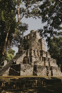 the ruins of tikal in belize